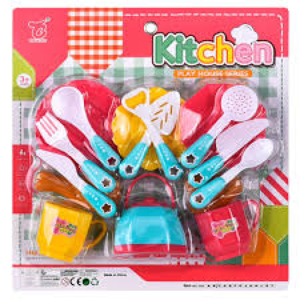 Juego de cocina Kitchen en blister 