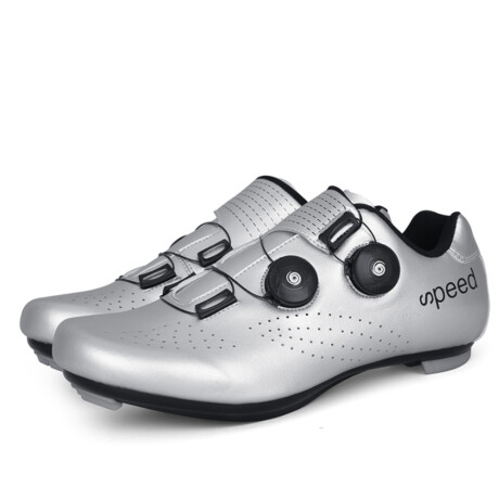 Zapatilla de Ciclismo Ruta o Mtb Talle 42 Color: Gris 001