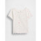 SS EMB SCALLOP TRIM TEE - APRIL ICE CREAM 2