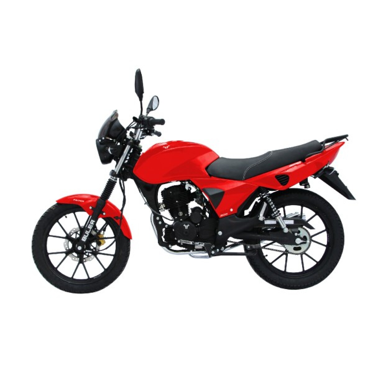 Motocicleta Buler Faiter 200cc - Aleación - Rojo 