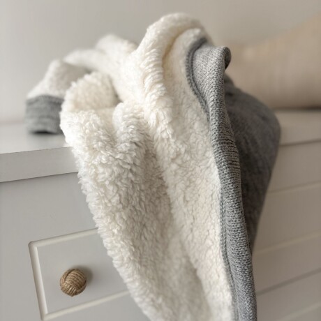 Rebozo tejido dralon Gris