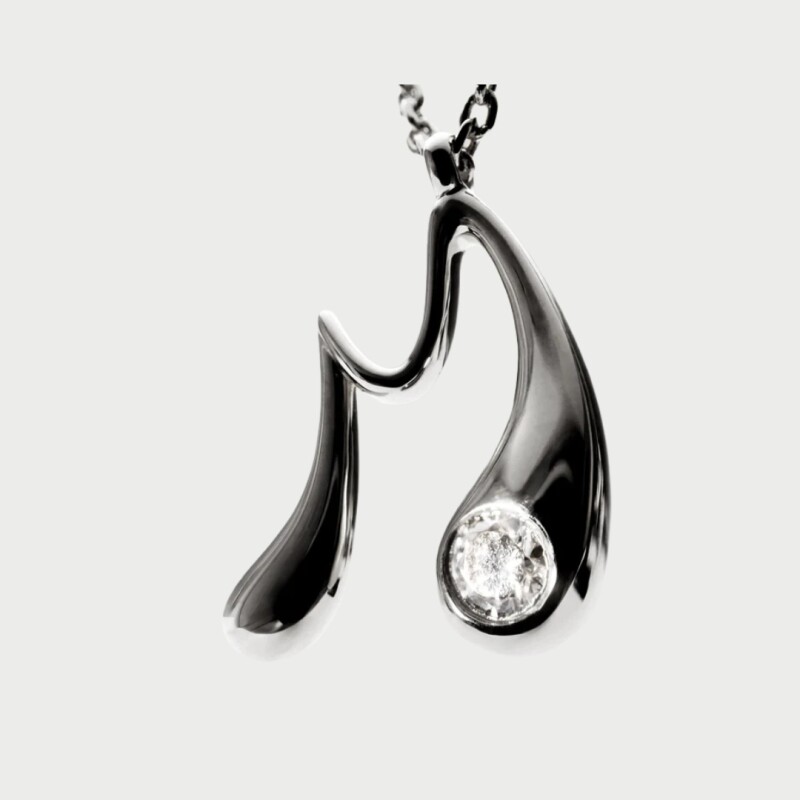 COLGANTE PDPAOLA M INITIAL SILVER Colgante Pdpaola M Initial Silver