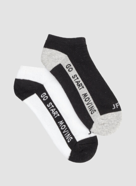 Pack x 2 medias cortas linea de color Variante 39