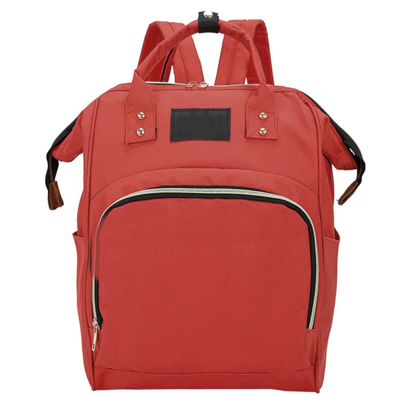 Bolso Mochila Maternal Arye con Aislamiento Térmico Rojo
