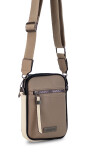 PHONE BAG GIONA TOPO MANTECA Y NEGRO