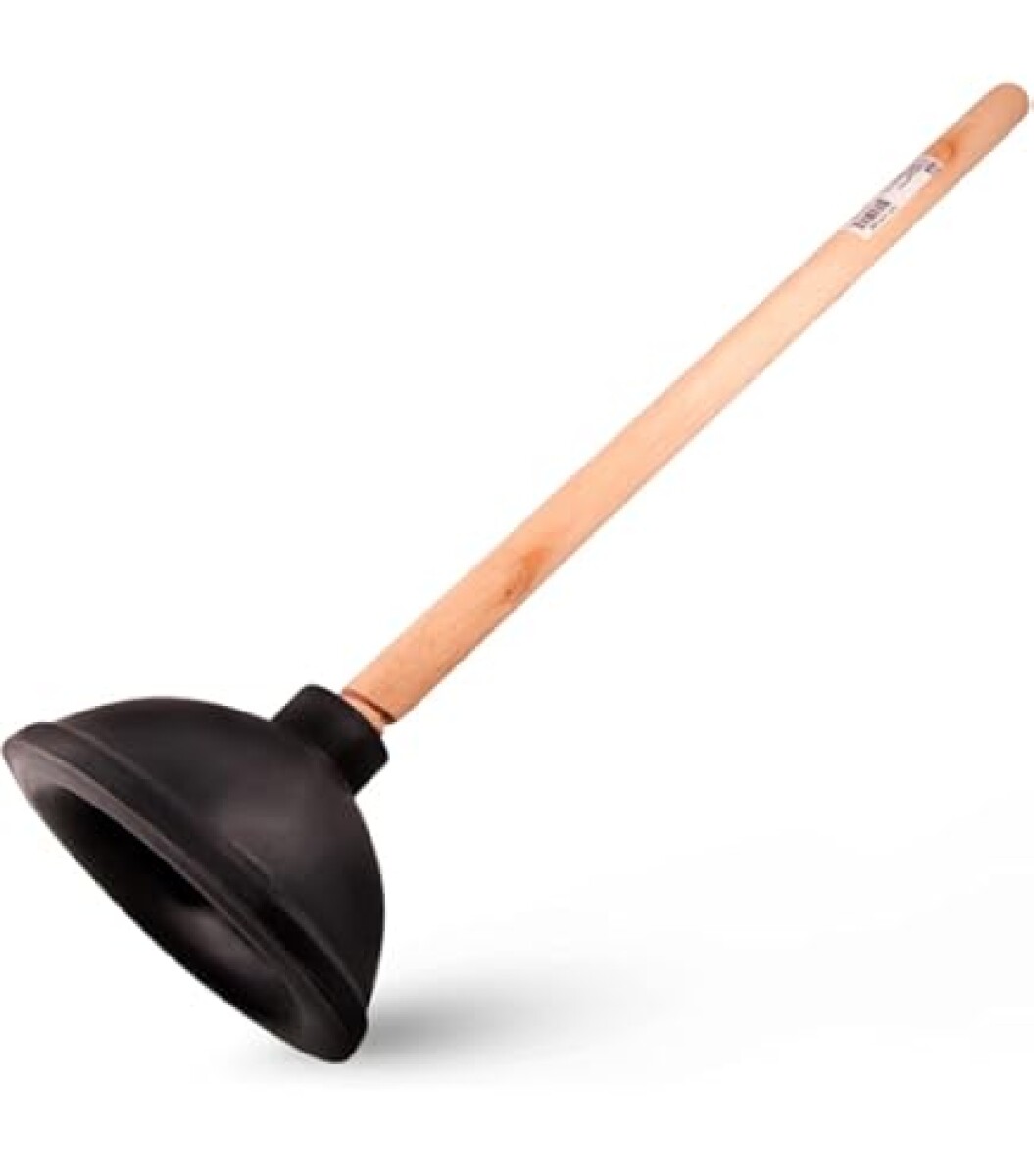 Sopapa inodoro mango madera 