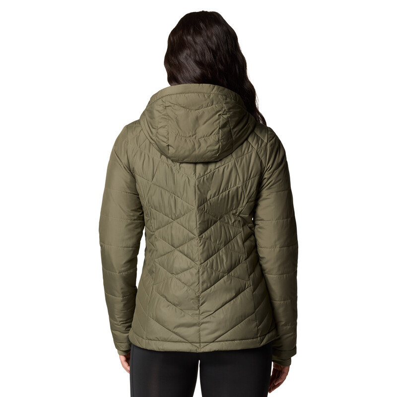 Campera Heavenly Hooded Mujer STONE GREEN