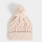 Gorros Infantiles Gorros Tejido Trenzado Rosa - Rosa Claro