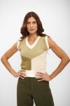 CHALECO JULIANA VERDE OLIVA