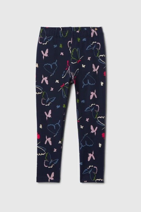 Calza Estampada Toddler Niña Navy Uniform