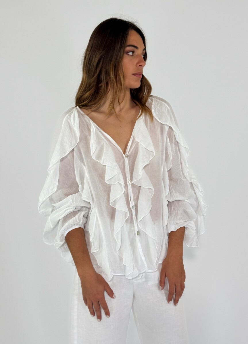 CAMISA RAVELLO - BLANCO 