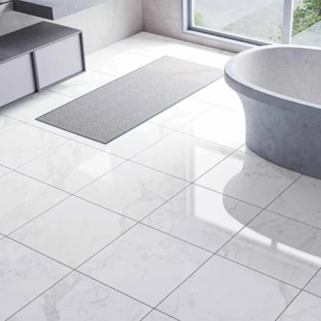 Cerámica gris marmolada 60x60Cm piso pared GAMAS DE GRIS
