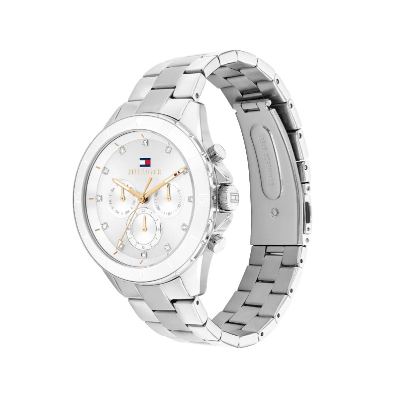 Reloj Tommy Hilfiger TH1782707 para Mujer de Acero Plateado