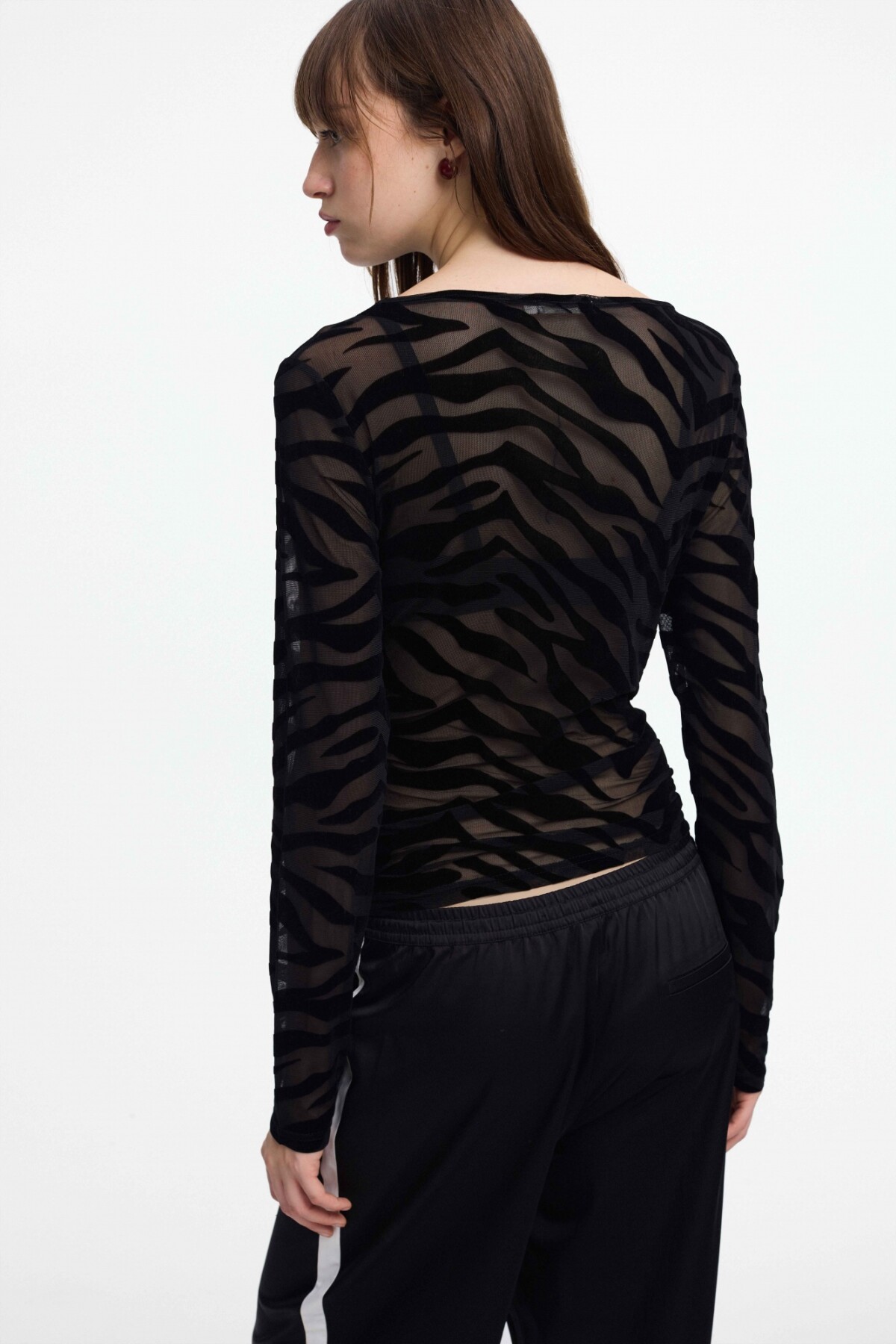Remera Zebra Negro