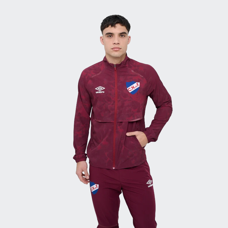 Campera Umbro Grok Nacional Oficial Rojo
