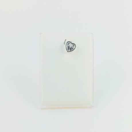 Dije punto de luz en forma de corazón en plata 925. Dije punto de luz en forma de corazón en plata 925.