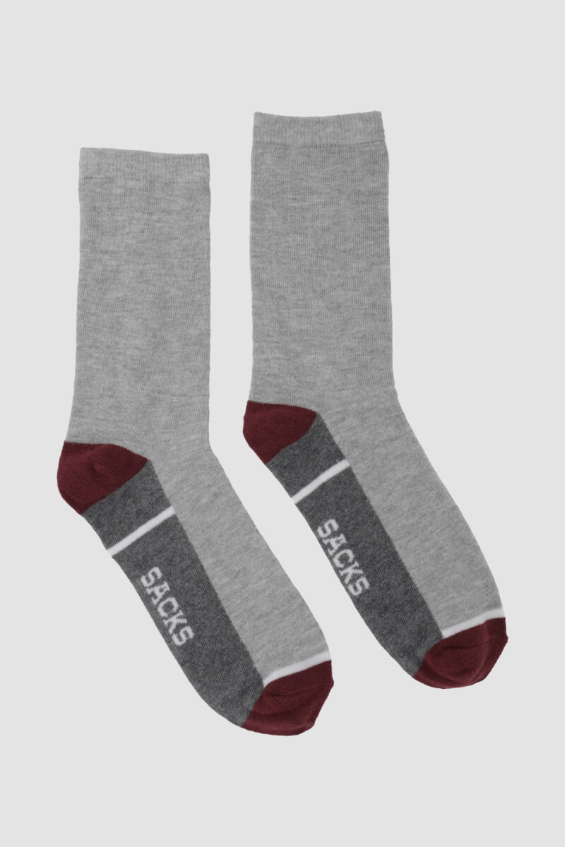 Media individual media caña promo - Gris 