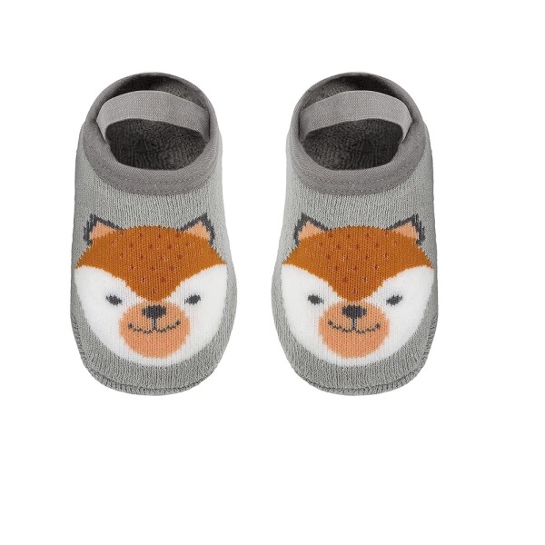 Set medias Anti deslizante Buba Zorro Gris Set medias Anti deslizante Buba Zorro Gris