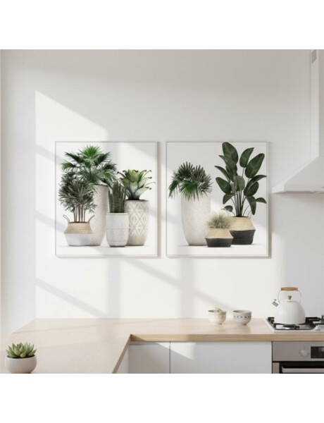 CUADRO CANVAS 40x40cm MARCO GARDEN 2 CUADRO CANVAS 40x40cm MARCO GARDEN 2