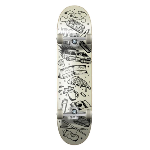 Skate armado KFD PROGRESSIVE WALLPAPER 8.0" Skate armado KFD PROGRESSIVE WALLPAPER 8.0"