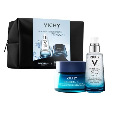 Set Vichy sérum mineral 89 booster 50 ml + crema night 50 ml Set Vichy sérum mineral 89 booster 50 ml + crema night 50 ml