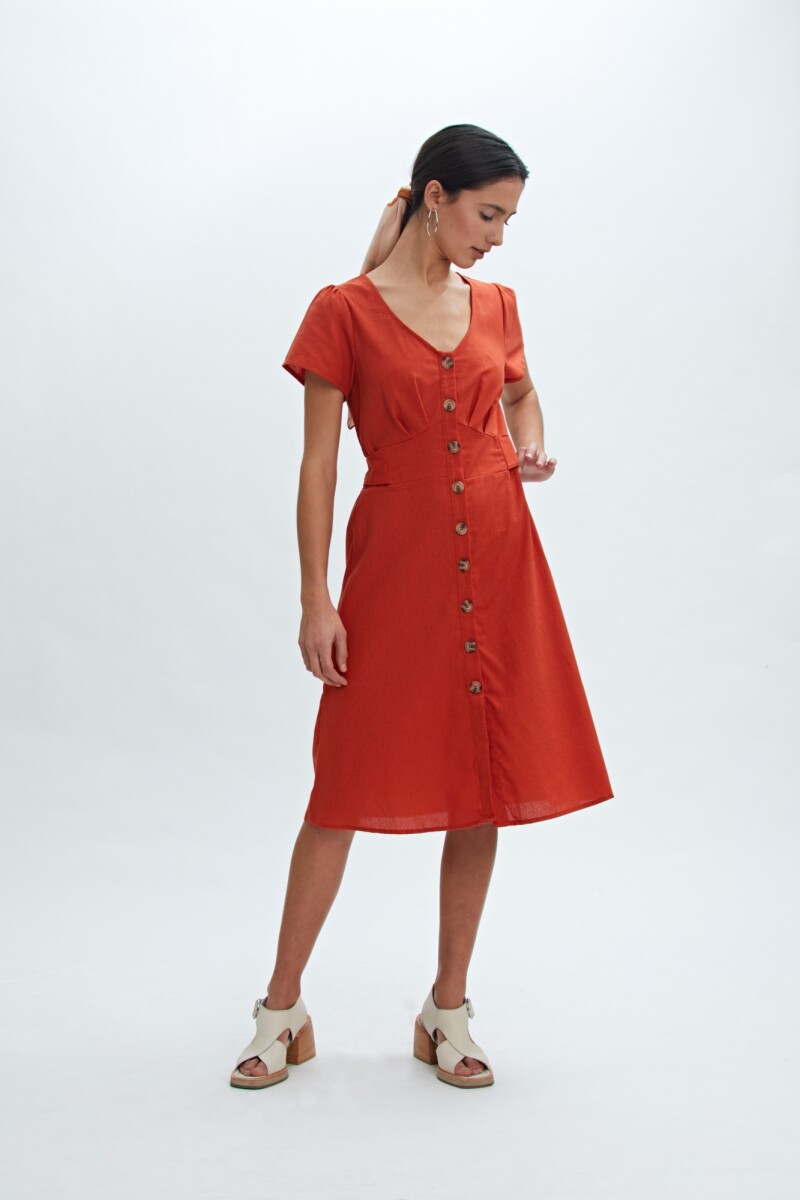 Vestido Bay Naranja