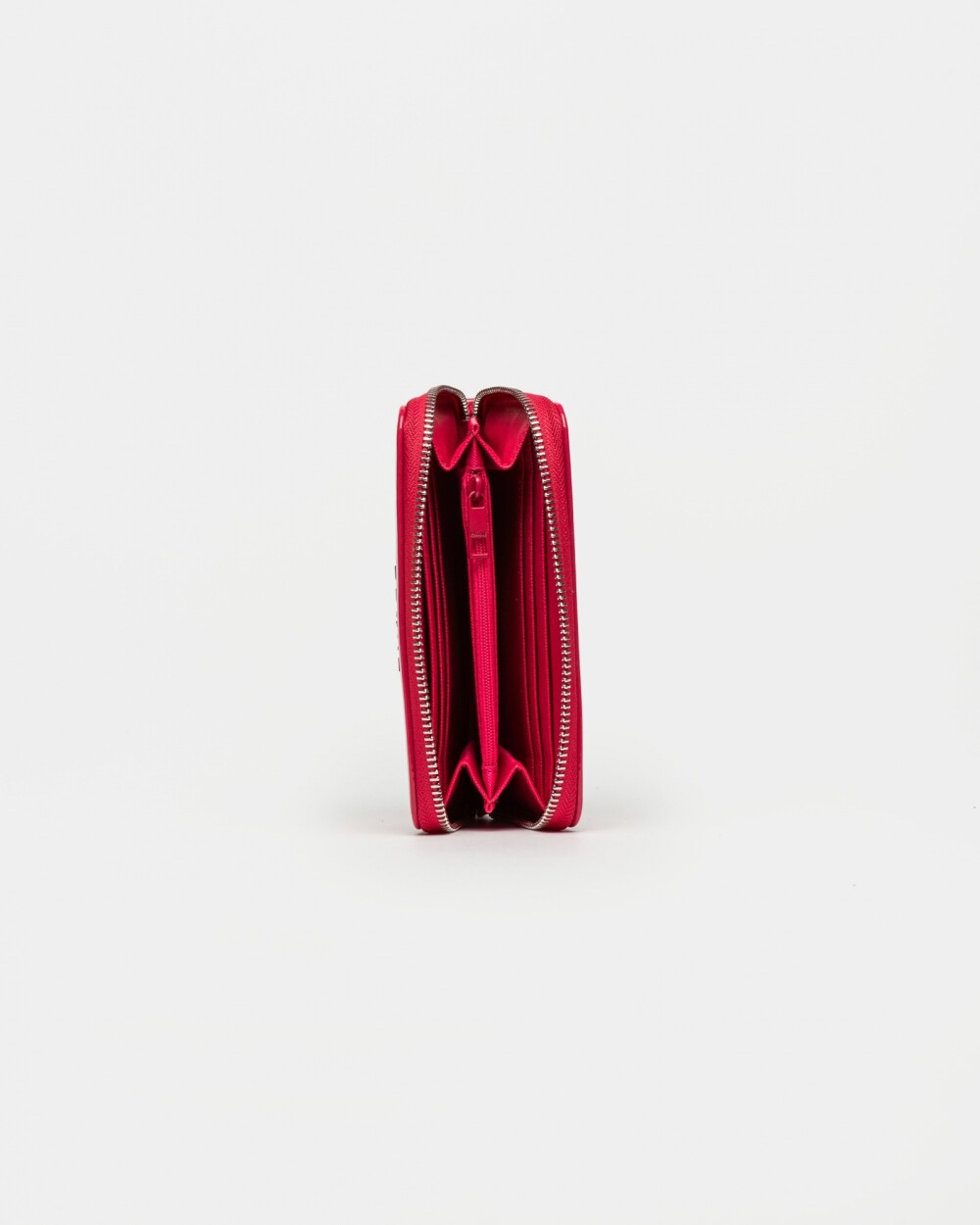 Billetera New Glam En Efecto Cuero Charol Fucsia