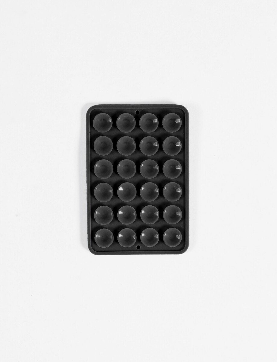 Ventosa de silicona para celular - negro 