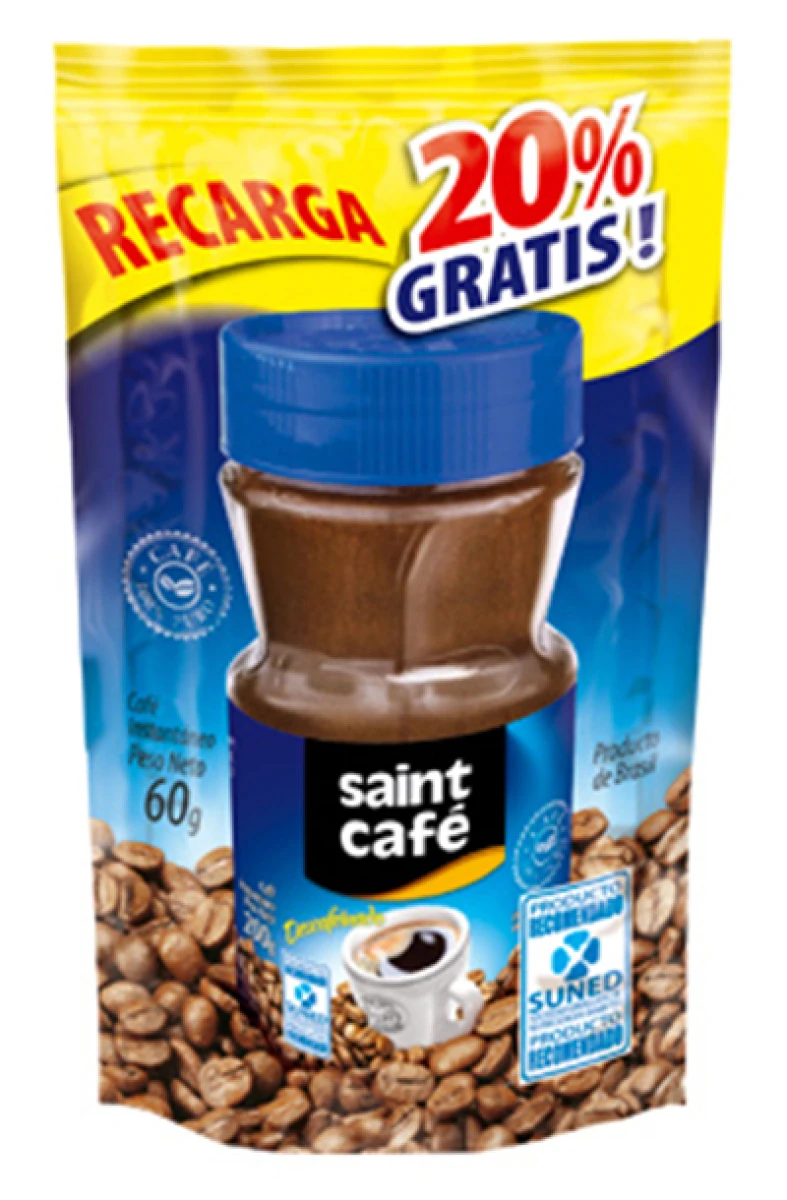 CAFE DESCAFEINADO SAINT RECARGA 50 GR 