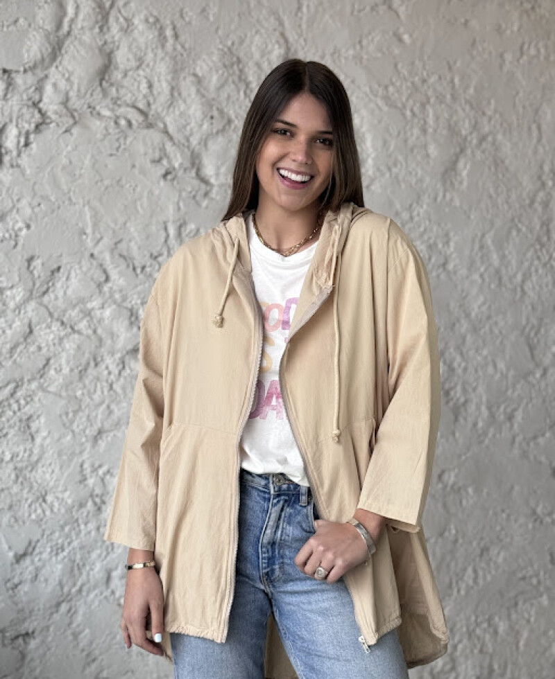 Campera Maite beige