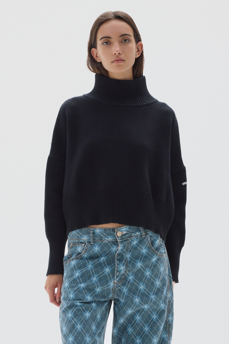 Jean Barrel Print Blue