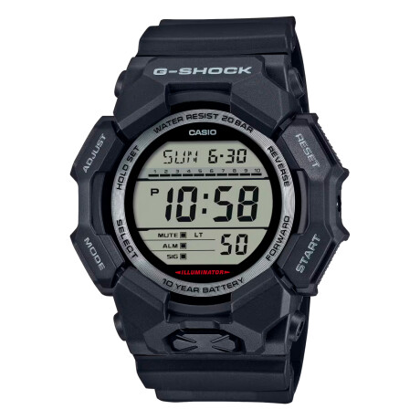 Reloj CASIO G-SHOCK GD010-1DR en Resina Negro Esfera 52mm 0