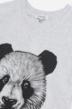 Remera Panda Dude GRIS