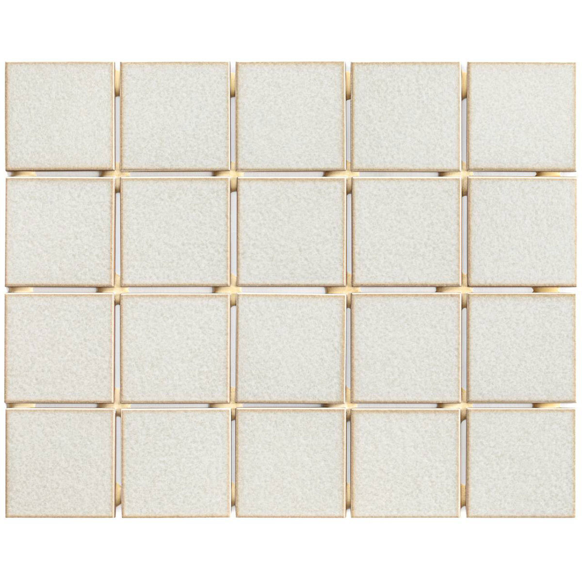 Pastilla Para Piscina Cuadrada Blanca De 7.5X7.5 Formato 