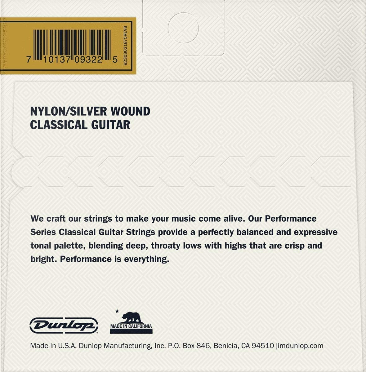 JIM DUNLOP CLASSICAL NORMAL TENSION Encordado clasica 