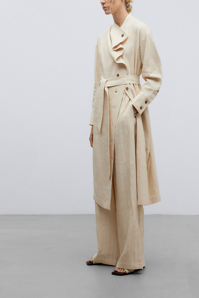 VESTIDO Crema