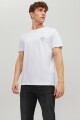 Polera Shark Mini Logo White