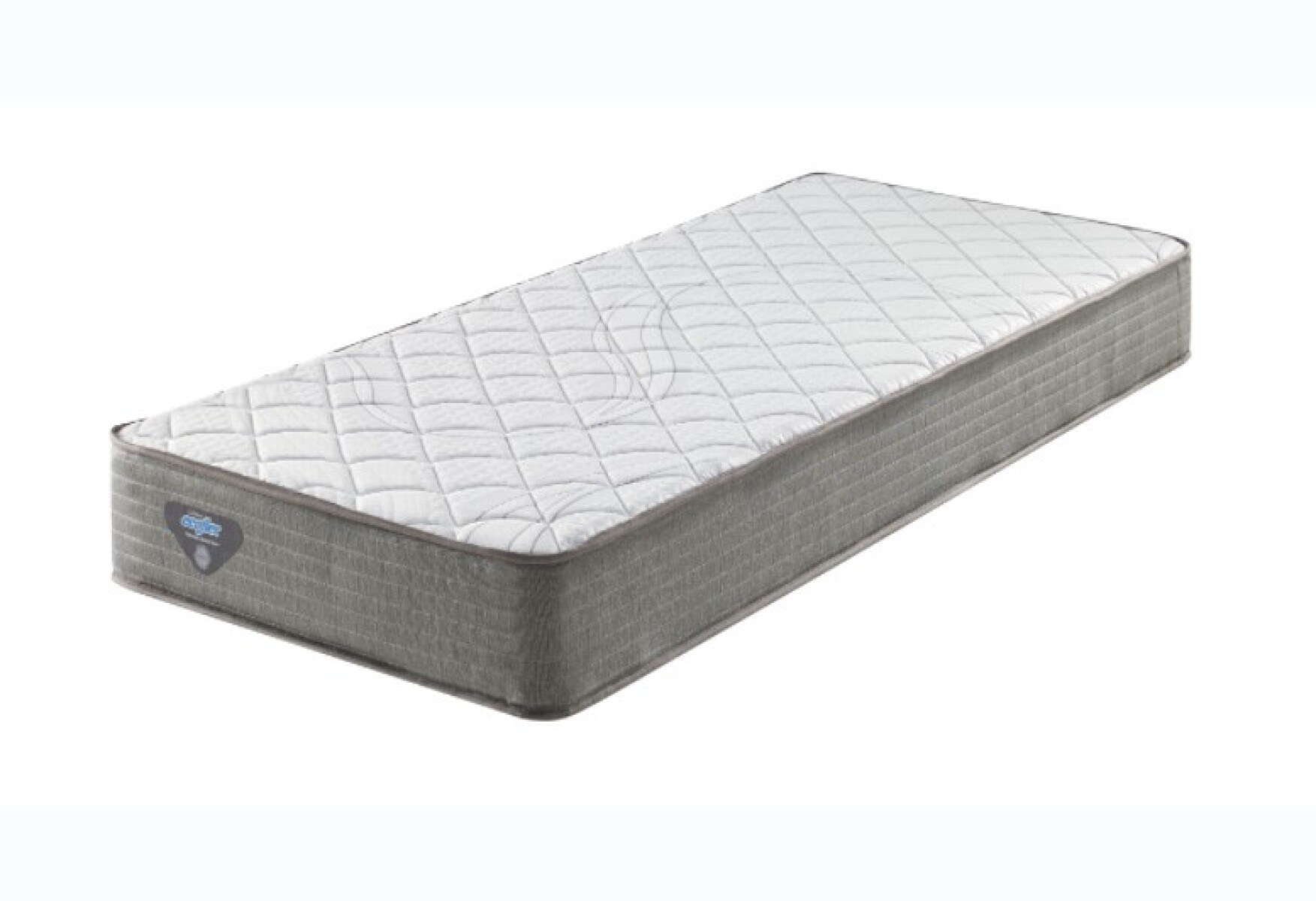 Colchón Ecoflex 100% Espuma D45 1 Plaza 88 × 188 × 20 cm 