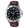 Reloj CASIO MTPVD01L-1BVDF en Cuero Marron Esfera 45mm 0