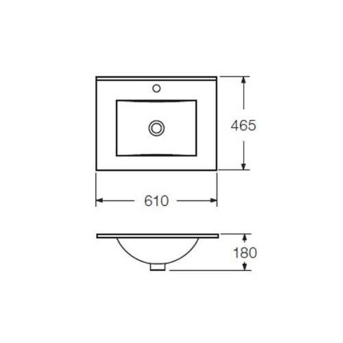 Bacha Para Mueble Cadria De Colgar 60Cm 000