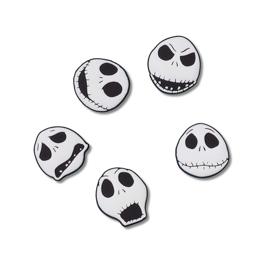 Jibbitz NBC Jack Skellington 5Pack Multicolor