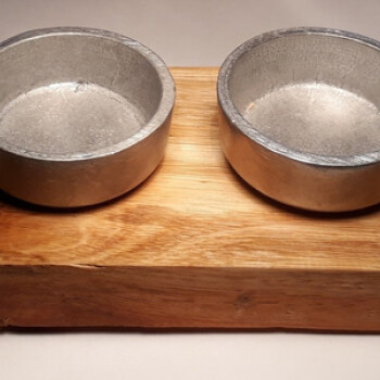 2 Dips Galei aluminio c/base madera 10x16 cm Aluma 2 Dips Galei aluminio c/base madera 10x16 cm Aluma