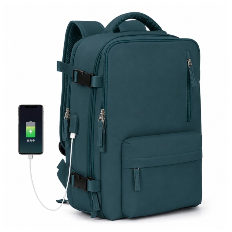 Mochila de Viaje para Cabina Verde