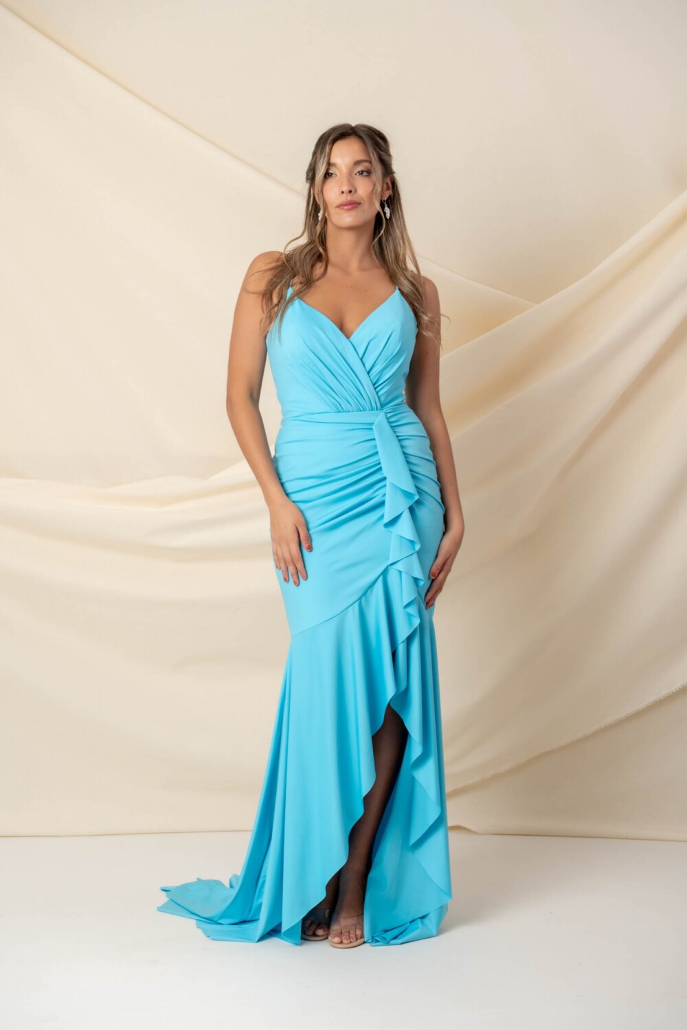 VESTIDO MELANIE Celeste