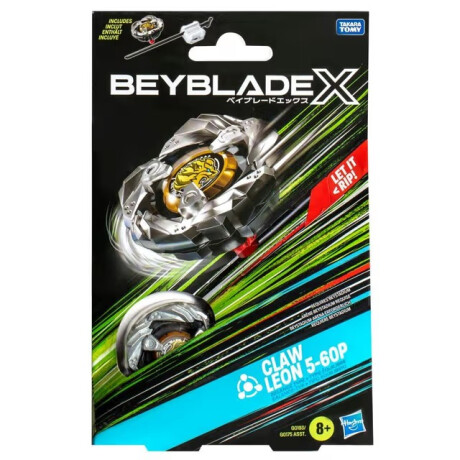 Beyblade X Claw Leon 5-60P Starter Pack Top y lanzador Beyblade X Claw Leon 5-60P Starter Pack Top y lanzador