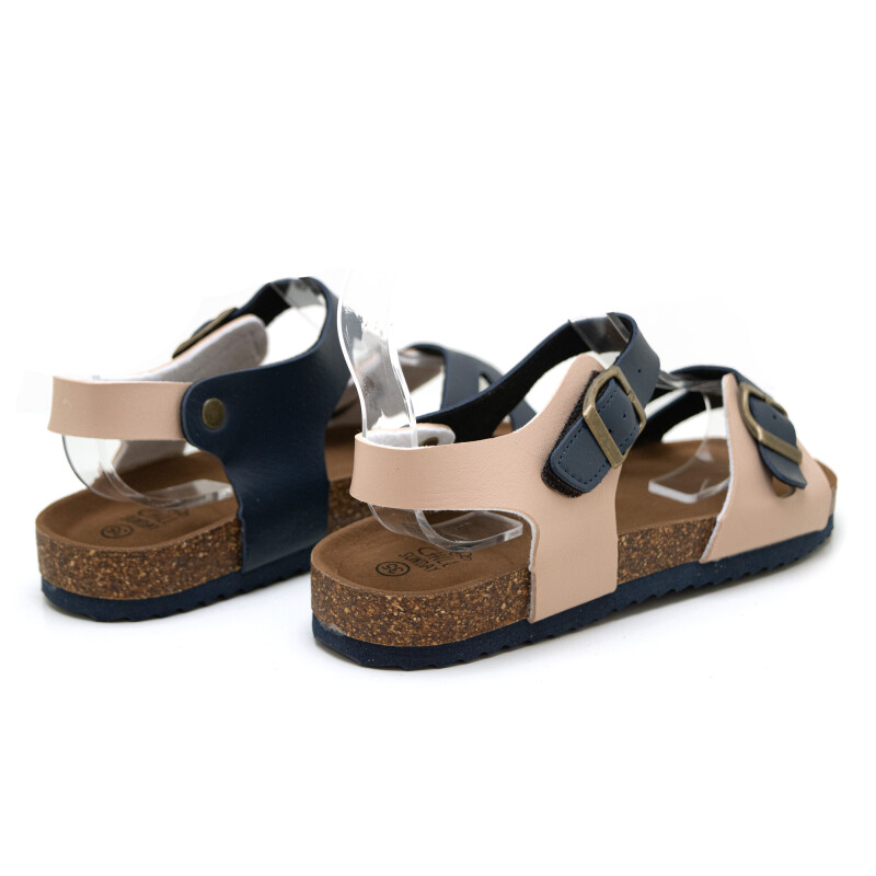 Sandalias Chill Sunday de Mujer - YF23K Rosado-blanco
