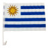 Bandera Banderin Uruguay Auto 30cm X 45cm Oficial Calidad Bandera Banderin Uruguay Auto 30cm X 45cm Oficial Calidad
