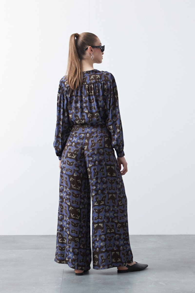 PANTALON STUDIO PRINT Florcitas