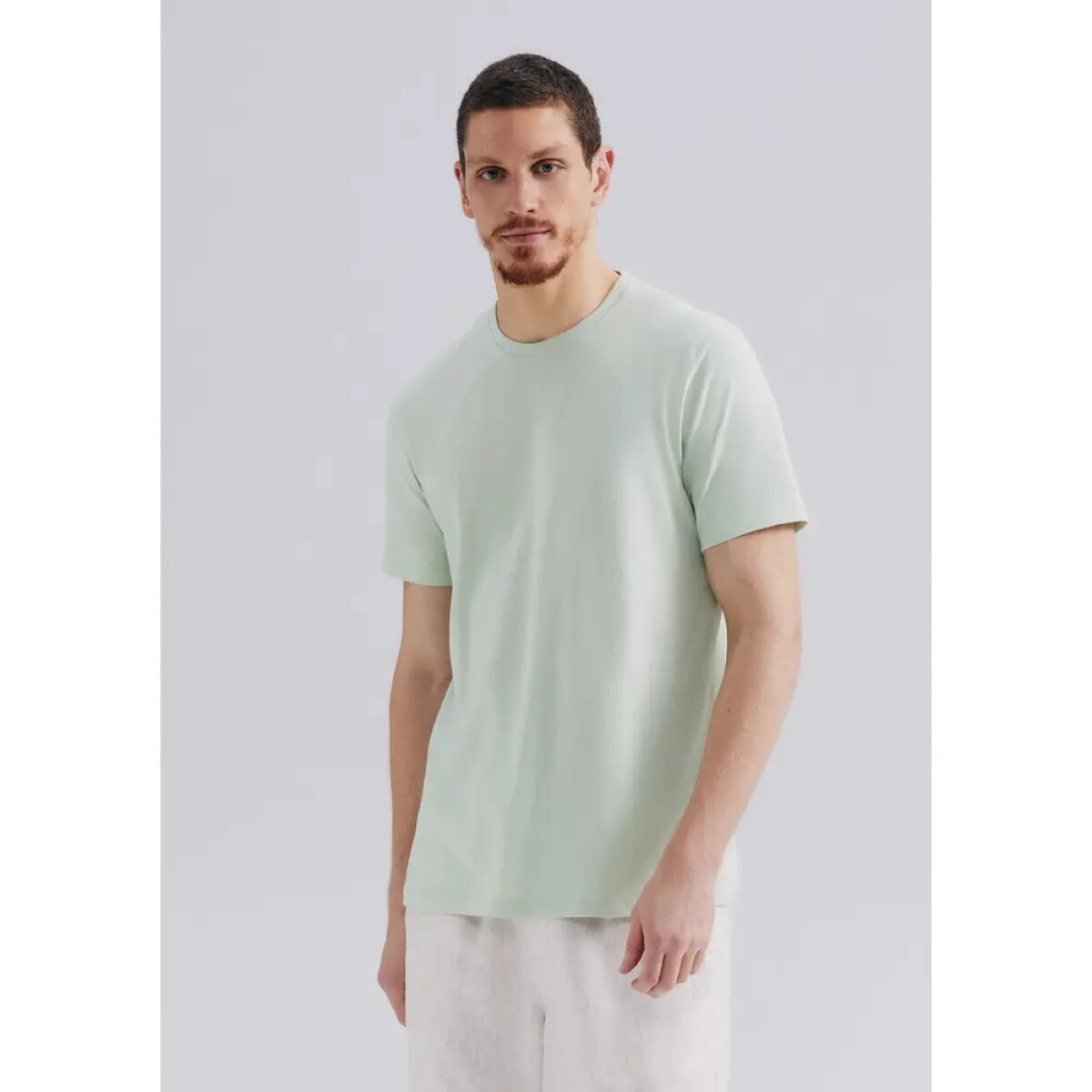 CAMISETA MM MASC - VERDE CLARO 