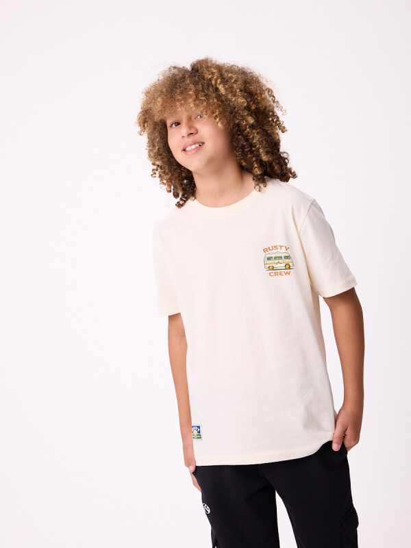 T-SHIRT LUNGUD TEEN RUSTY Crudo